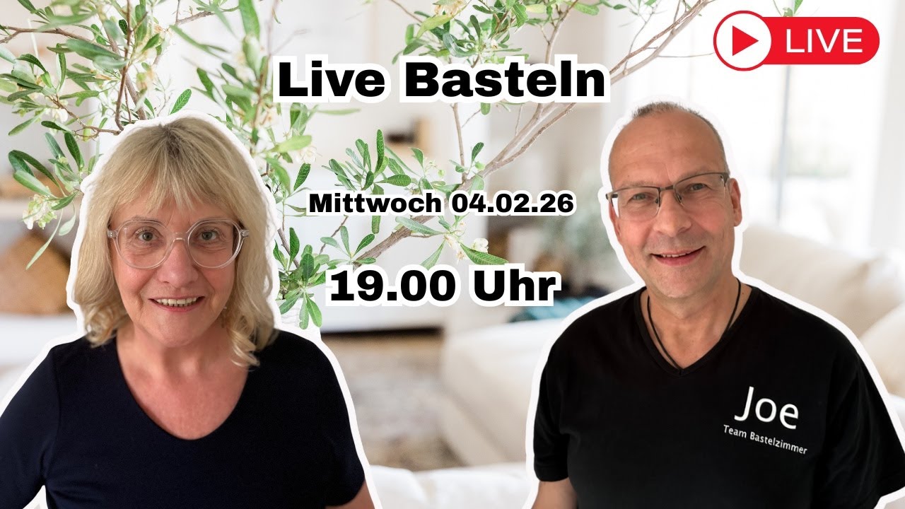 🔴Bastelblitz am Mittwoch um 19.00 Uhr