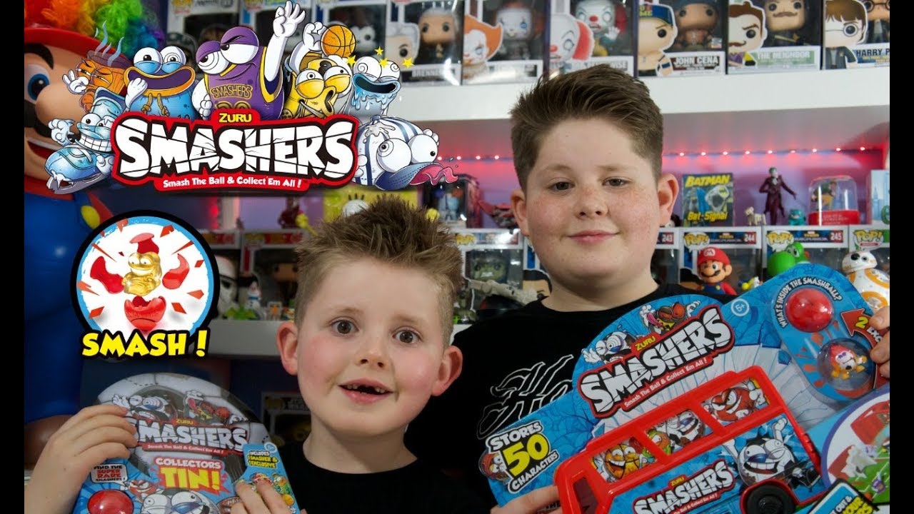 Smashers Bus And Starter Kit Unboxing And Review From Zuru Toys !!