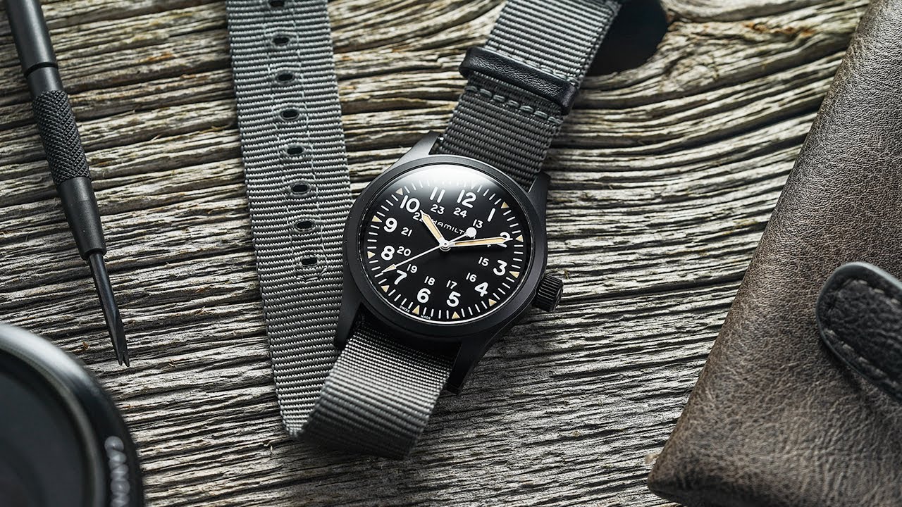 Hamilton Khaki Field Mechanical Black PVD - My Favorite From The Line