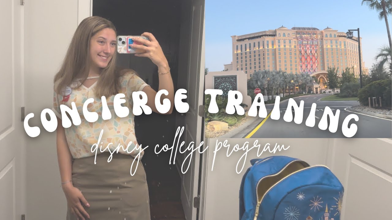 DCP - concierge on the job training!! my first 3 days @ coronado springs!!
