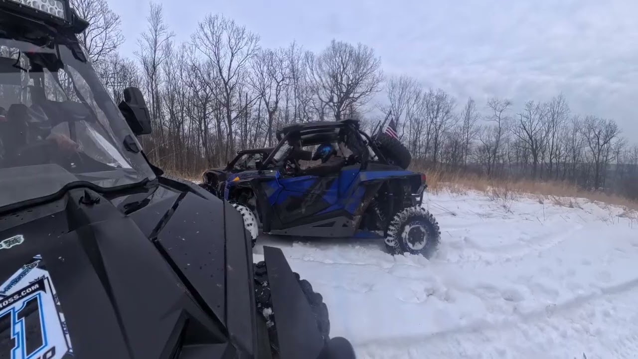 New Jersey Snow Ride SXS RZR 900s Talon XP1000 mountains, snow, trails