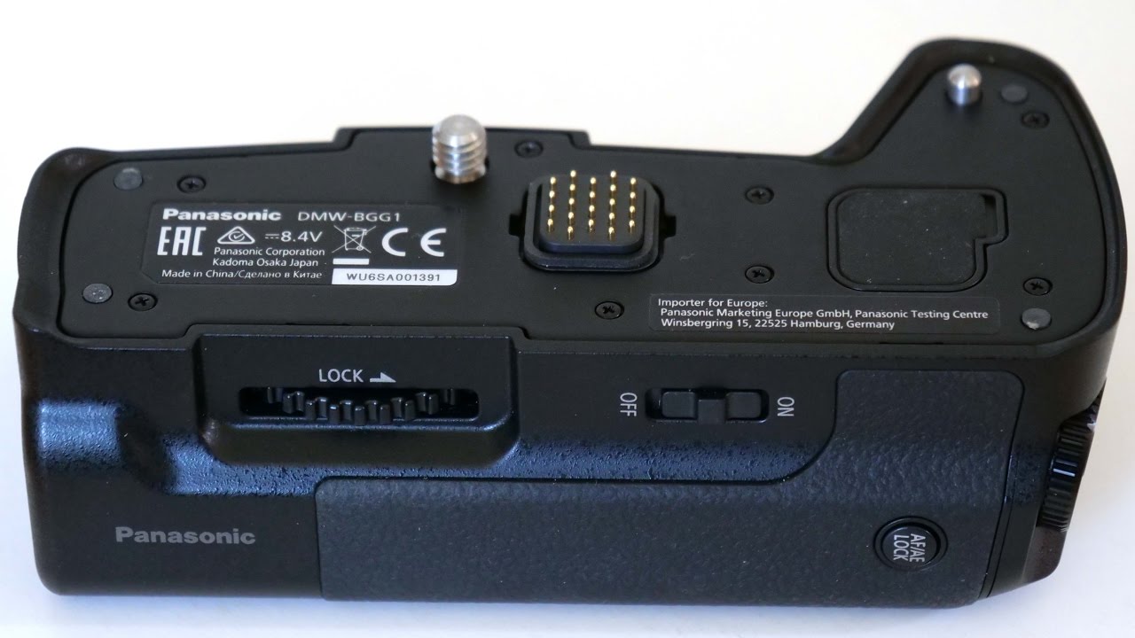 A Look At The  BGG1 Battery Grip For Panasonic's G80/85 Camera.