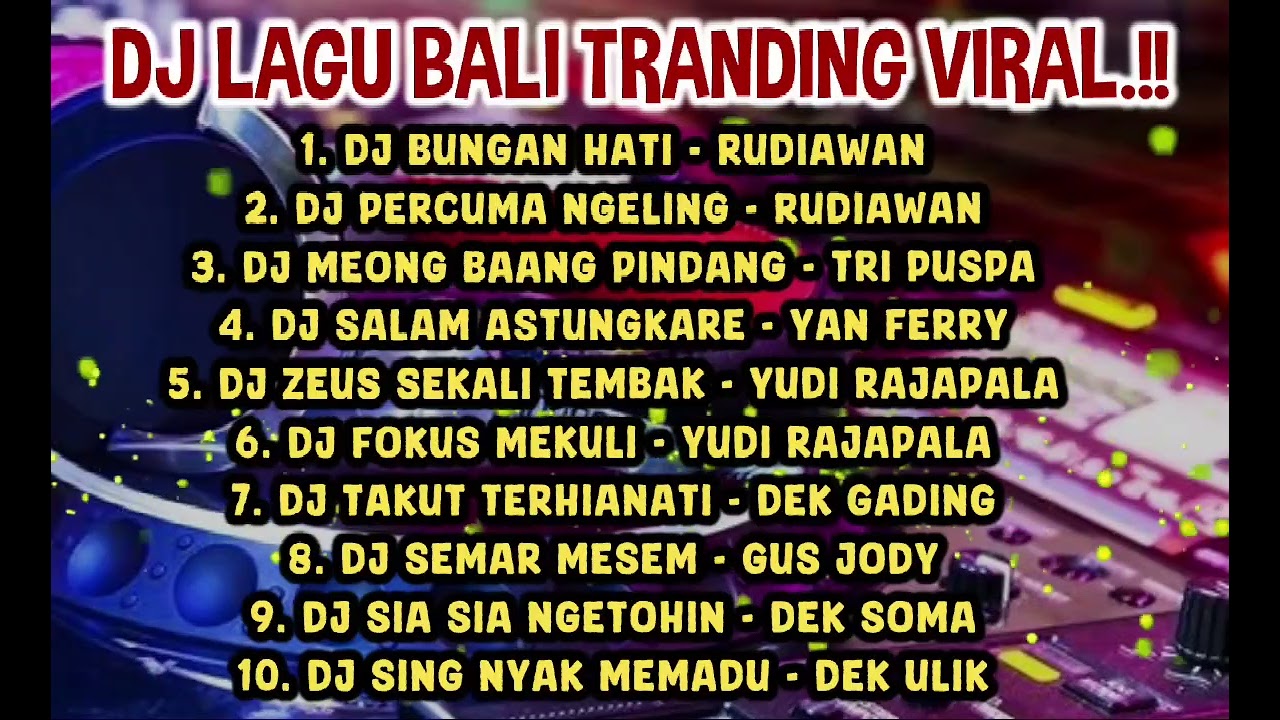 DJ LAGU BALU TRANDING VIRAL DI TIKTOK VERSI Raja buduh Rmx.!!