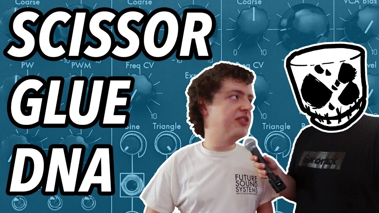 HOW TO GENETIC SCISSOR WITH GLUE + DNA! Future Sound Systems // Superbooth 2019