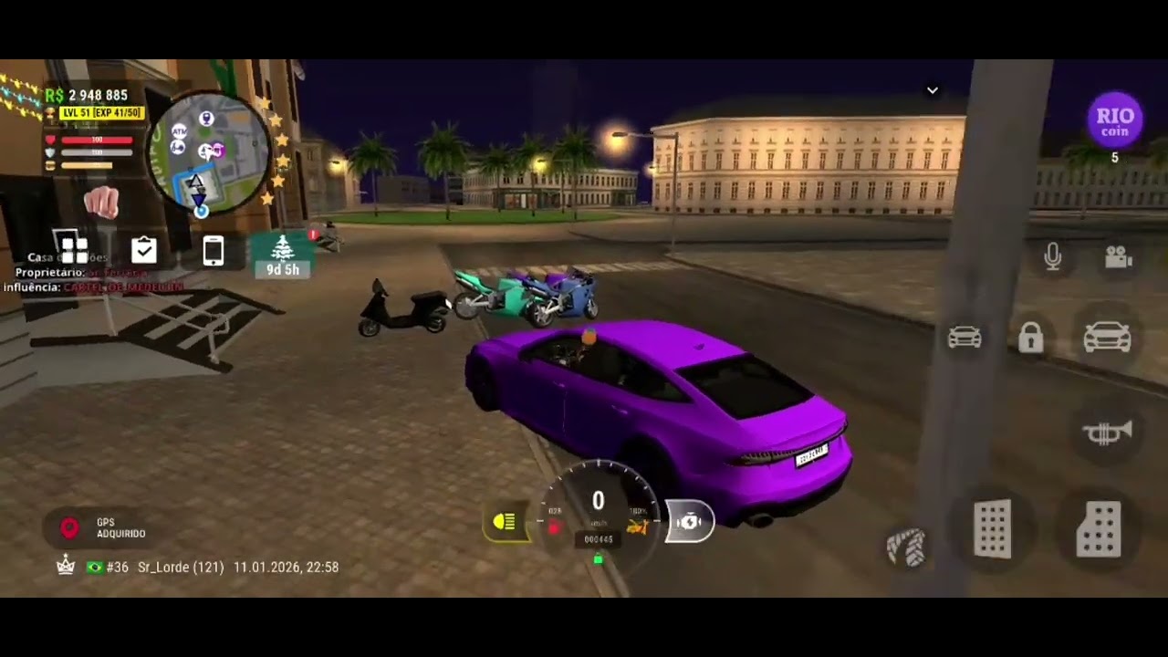 Líder da família TROPA_DO_RK volta a jogar novamente 