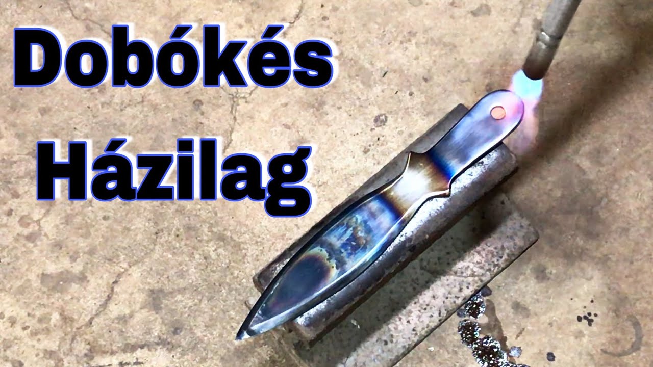 Démon Lila Dobókést Készítek Házilag