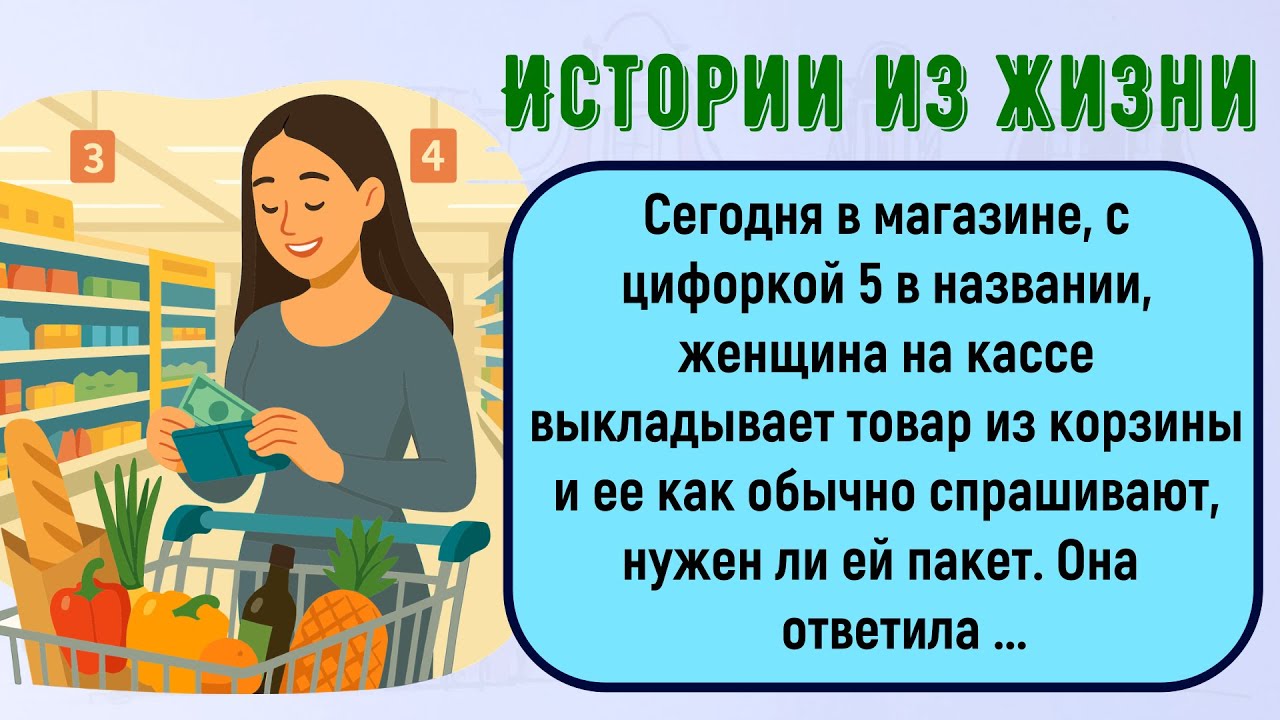 🏠Как Женщина В Магазине Не Знала Нужен Ли Ей Пакет! Сборник Новых Смешных Историй Из Жизни! Юмор!