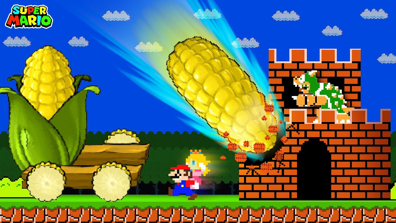 SUPER MARIO But it's Plants Vs. Zombies: Mario possesses the strongest fusion plant !  PVZ Animation