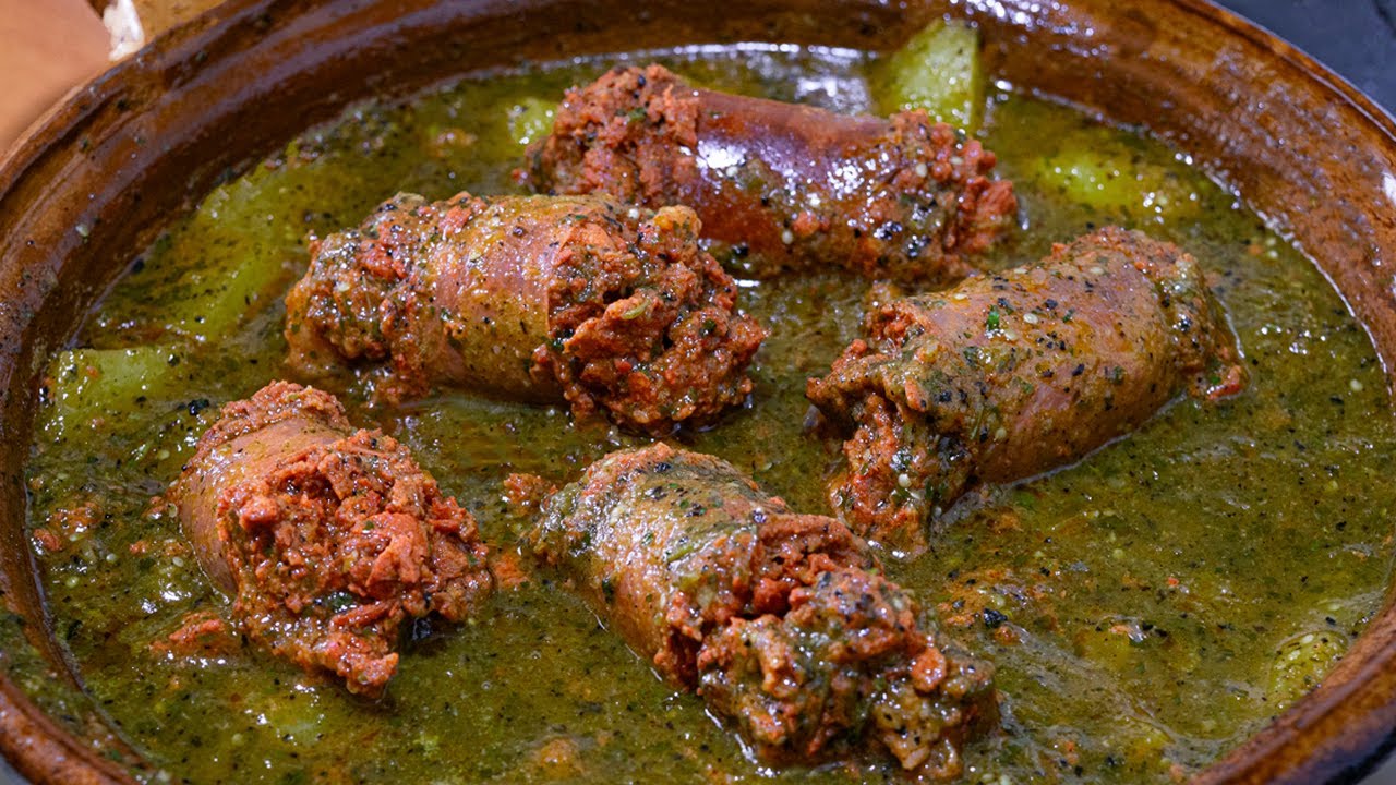 Longaniza en salsa verde |  Receta fácil para la casa