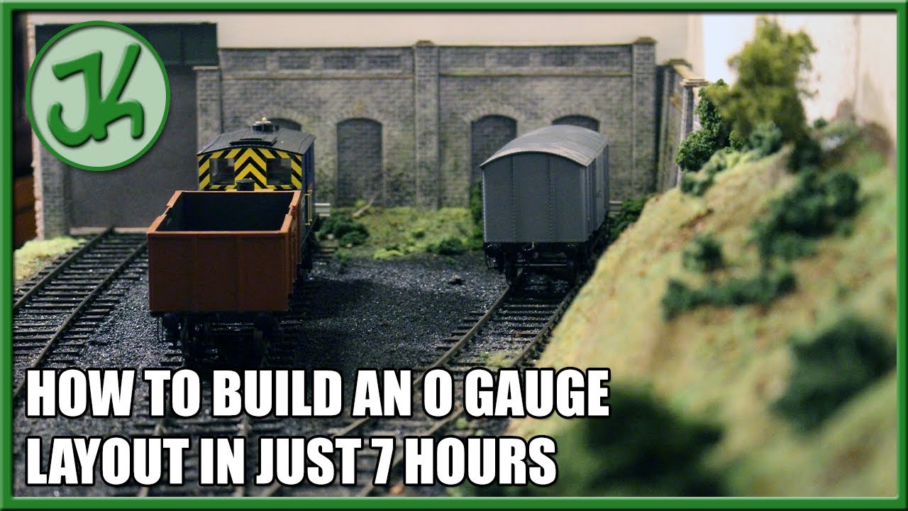 Как создать макет O Gauge всего за 7 часов
