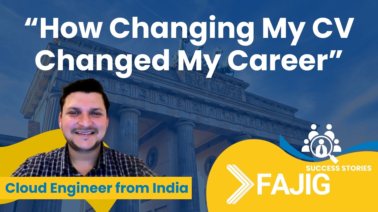 Cloud Engineer from India lands a job in Germany