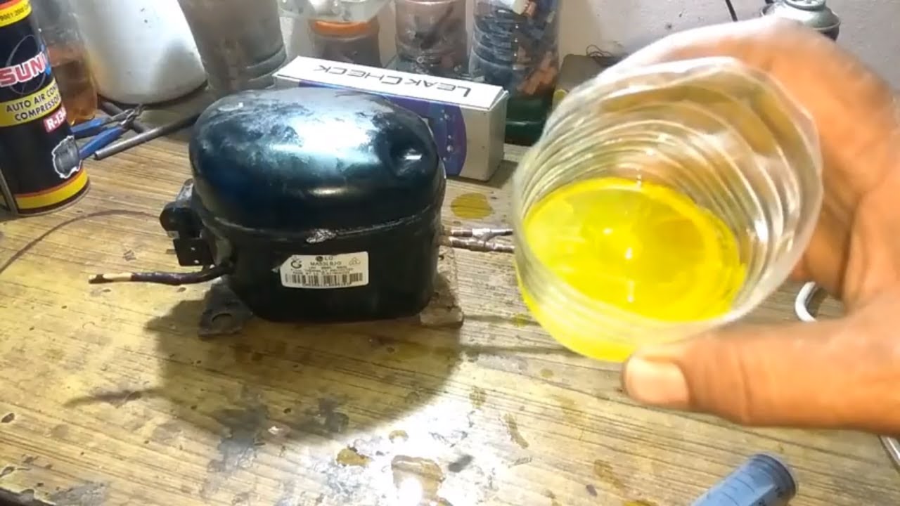 2 Ways To Change Oil In Compressor