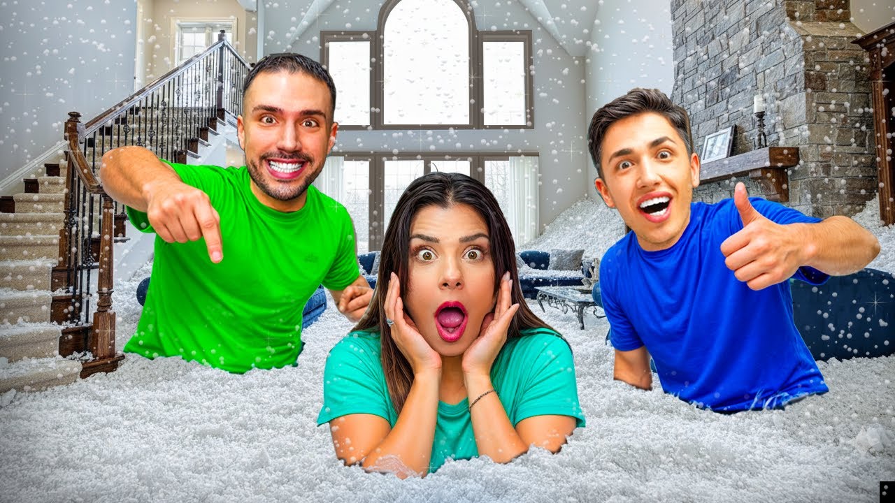 PINAR 'IN ODASINI KARLA KAPLADIM ! BÜYÜK KIŞKIRTMA !? w/@hasanmucci