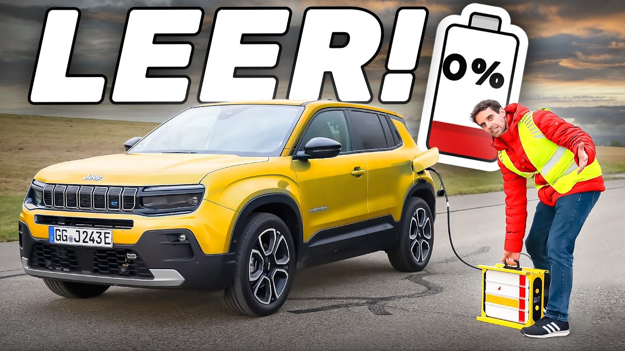 Kann ich mit 0% Reichweite weiterfahren? Jeep Avenger Elektro