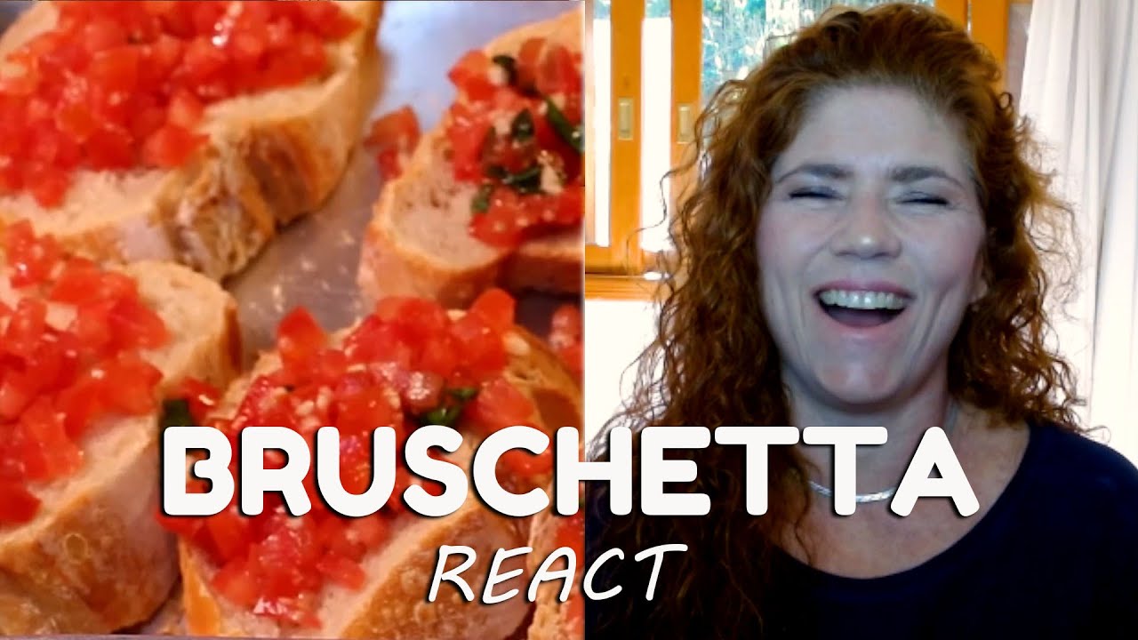 NATHALIE REAGINDO A VIDEO DE BRUSCHETTA | PASTA AND ROLL