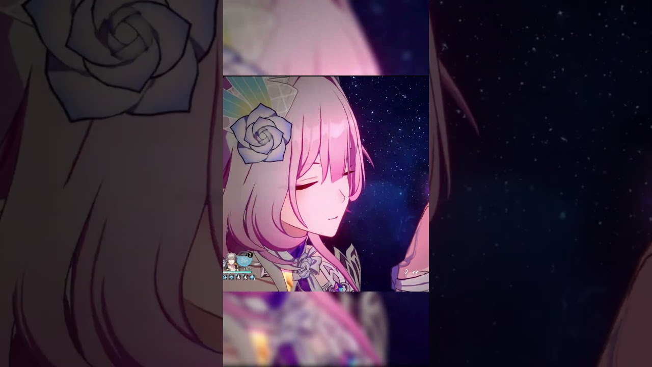 CYRENE, она же ELYSIA, ИГРОВАЯ АНИМАЦИЯ БЕТА 3.7 #cyrene #honkaistarrail #elysia #из-за тебя