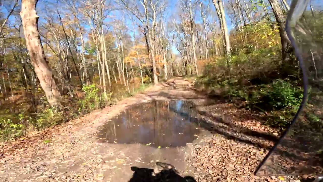 New Jersey Fall Foliage    Kawasaki  Versys ride