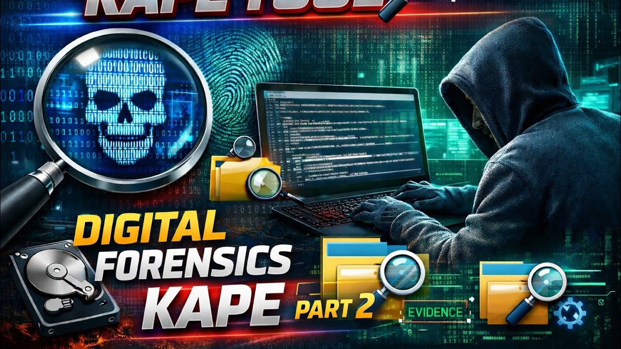 🧠 Mastering KAPE Tool | Digital Forensics Walkthrough | Part 2