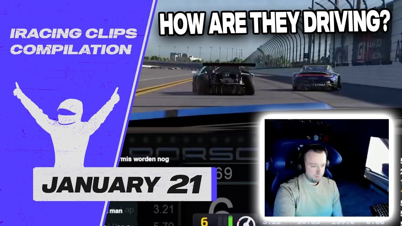 January 21 | iRacing Clips Compilation