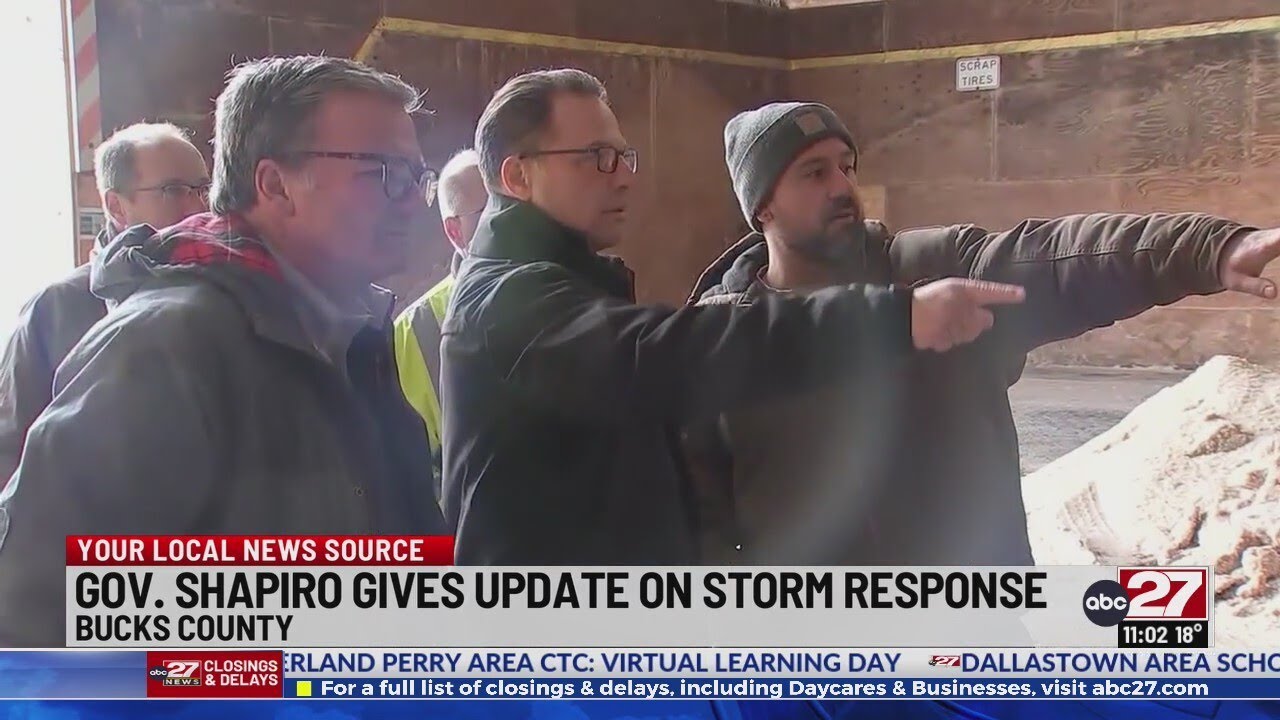 Shapiro gives update on storm response