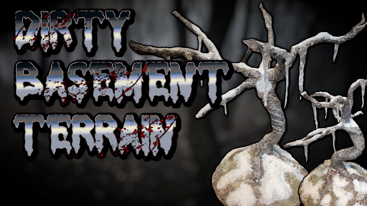 Winter Tree Scatter for Dungeons and Dragons, BECMI, Pathfinder, Warhammer, and EZD6