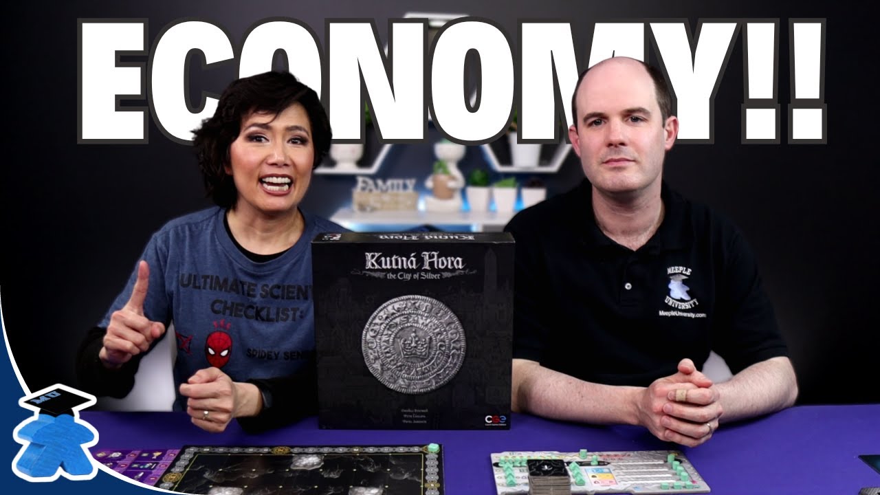 Kutna Hora the City of Silver - What a unique economic, highly interactive game. A board game review