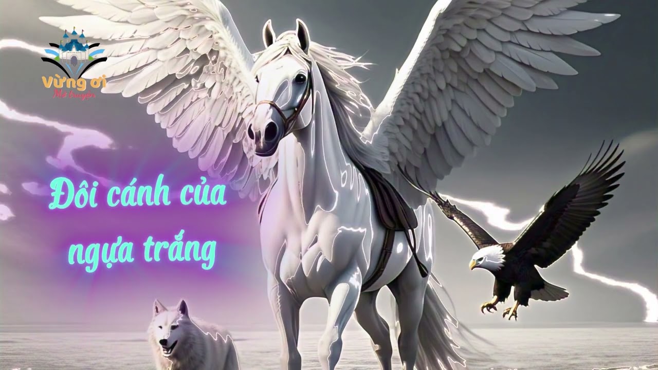 🦄 Đọc truyện cho bé Đôi Cánh Của Ngựa Trắng ✨