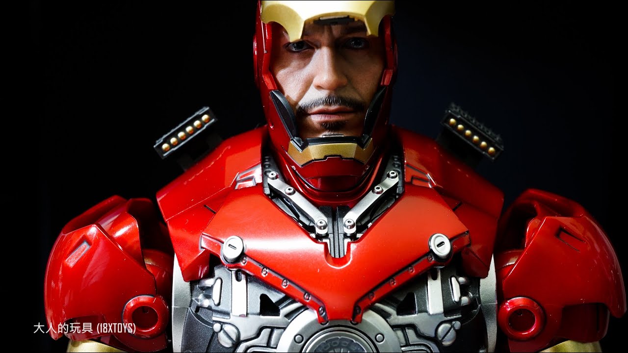 HotToys mk3 MMS256D07 鋼鐵人 Mark III 合金收藏人偶 開箱