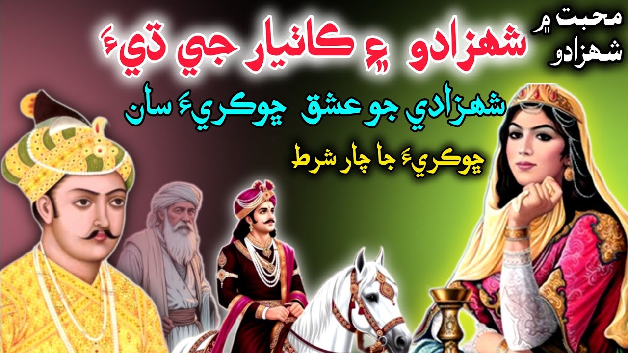 Ek Lakarhari Ke Beti Aur Rajkumar & Rajkumar Ka Ishq & Larki Ki 4_Paheliyan | Sindhi Kahani