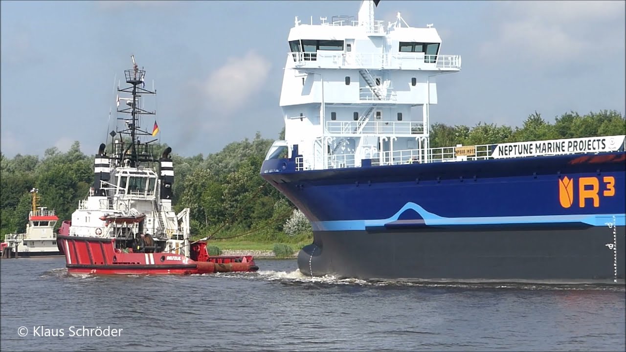 Schiffsverkehr Nord-Ostsee-Kanal Hohenh&ouml;rn