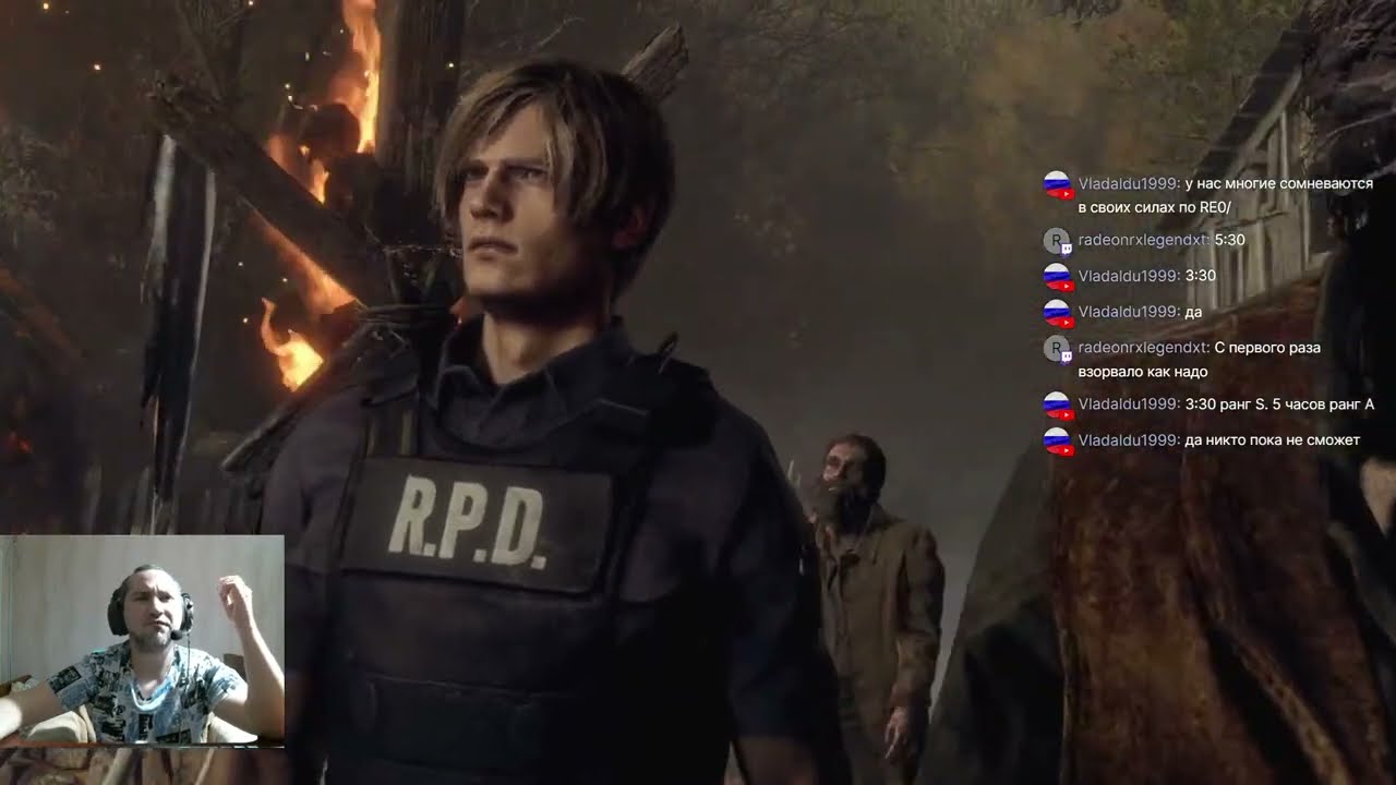 Resident evil 4 2023 PRO NO SAVE S+ попытка 3 игра вылетела