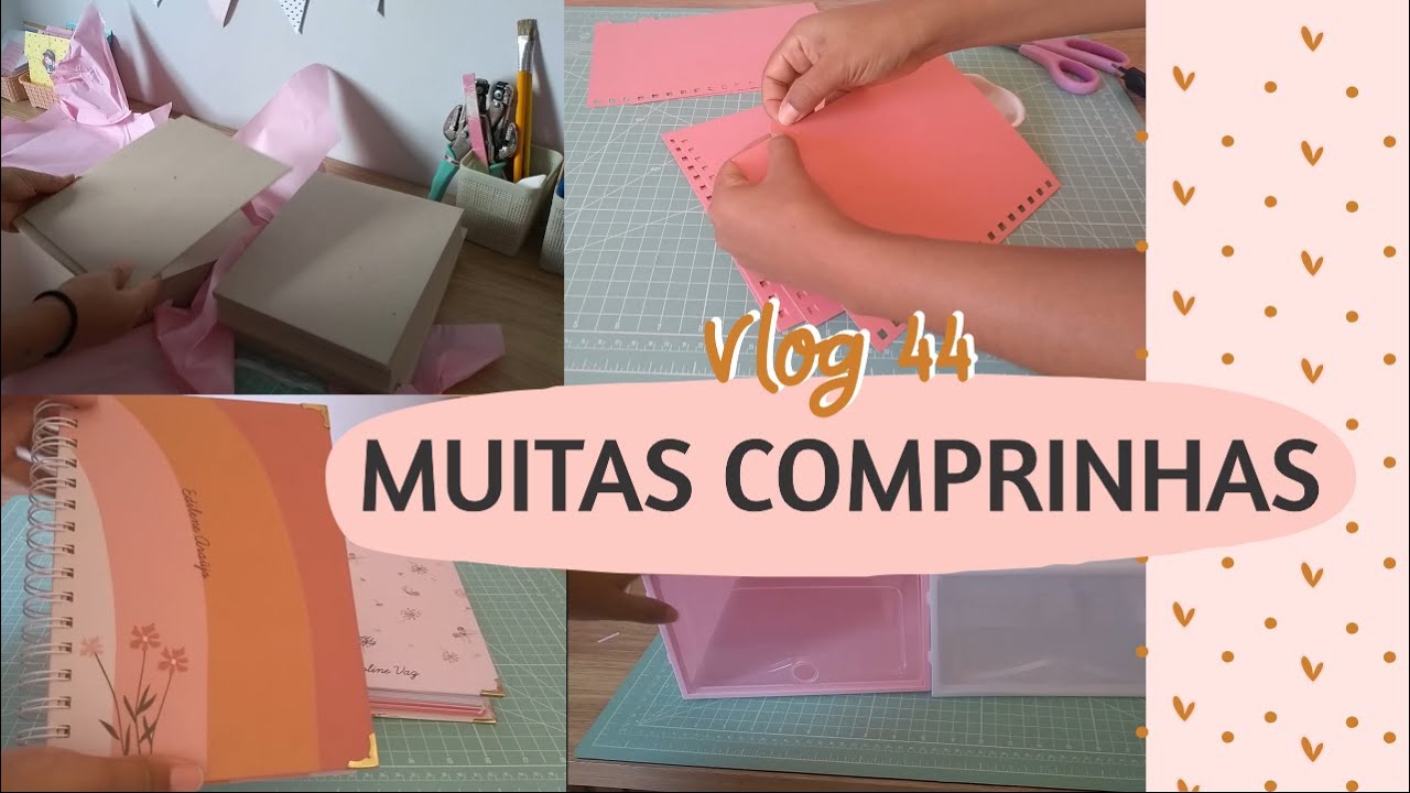 Studio Vlog #44 ✨Comprinhas, perrengues e finalização dos planners