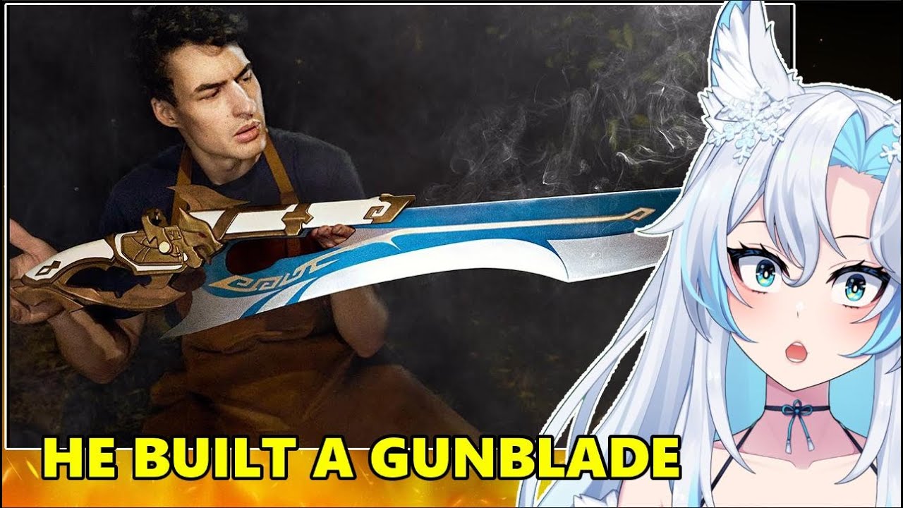 He forged a Gun-Blade from Honkai: Star Rail || I did a thing React