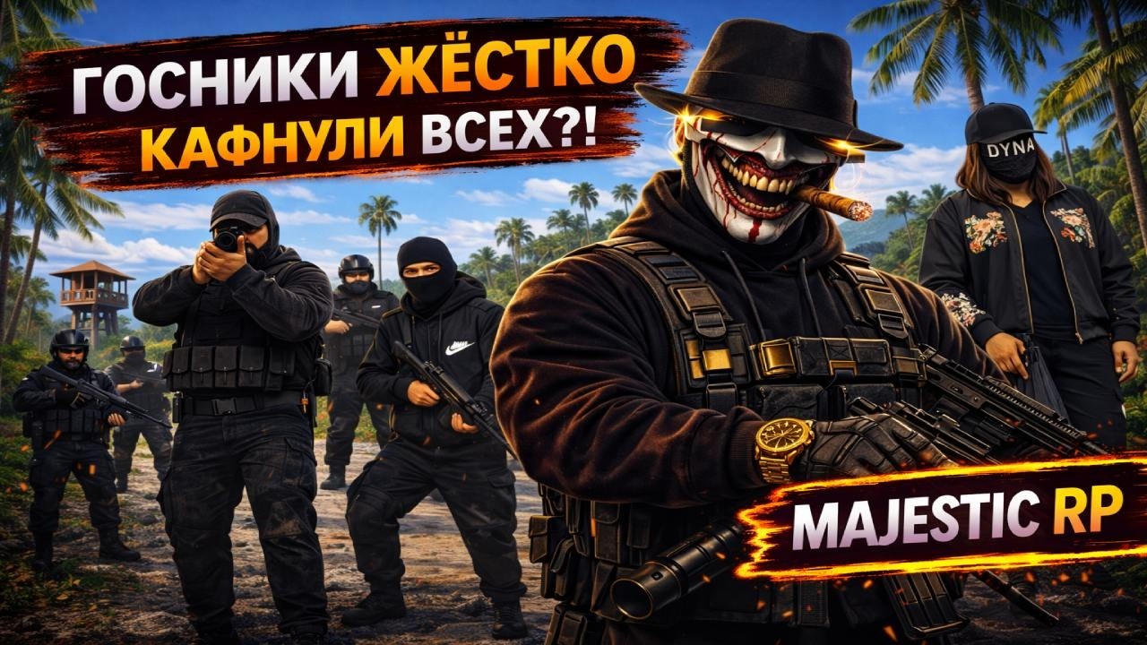 ГОСНИКИ ЖЁСТКО КАФНУЛИ ВСЕХ НА КАЙО-ПЕРИКО?! | MAJESTIC RP