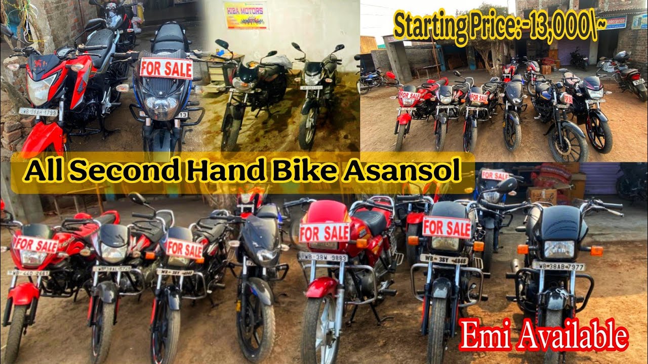 13,000Me Bike|All Second Hand Bike Asansol|Emi Available|Herp,Pulsar,Apache,Shine,‎⁨@RAUNAKVLOGSS⁩  