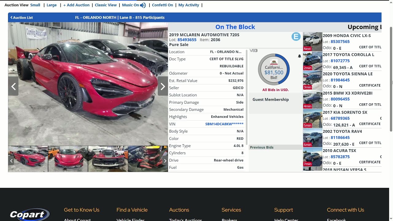Buying Cars from CopartUSA &ndash; Cheap Deals or Big Risks? Full Auction Review | 182