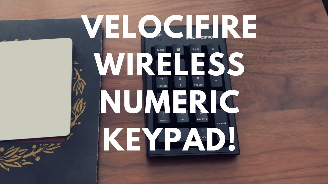 Velocifire NK01 Mechanical Wireless Numpad Review 🔢