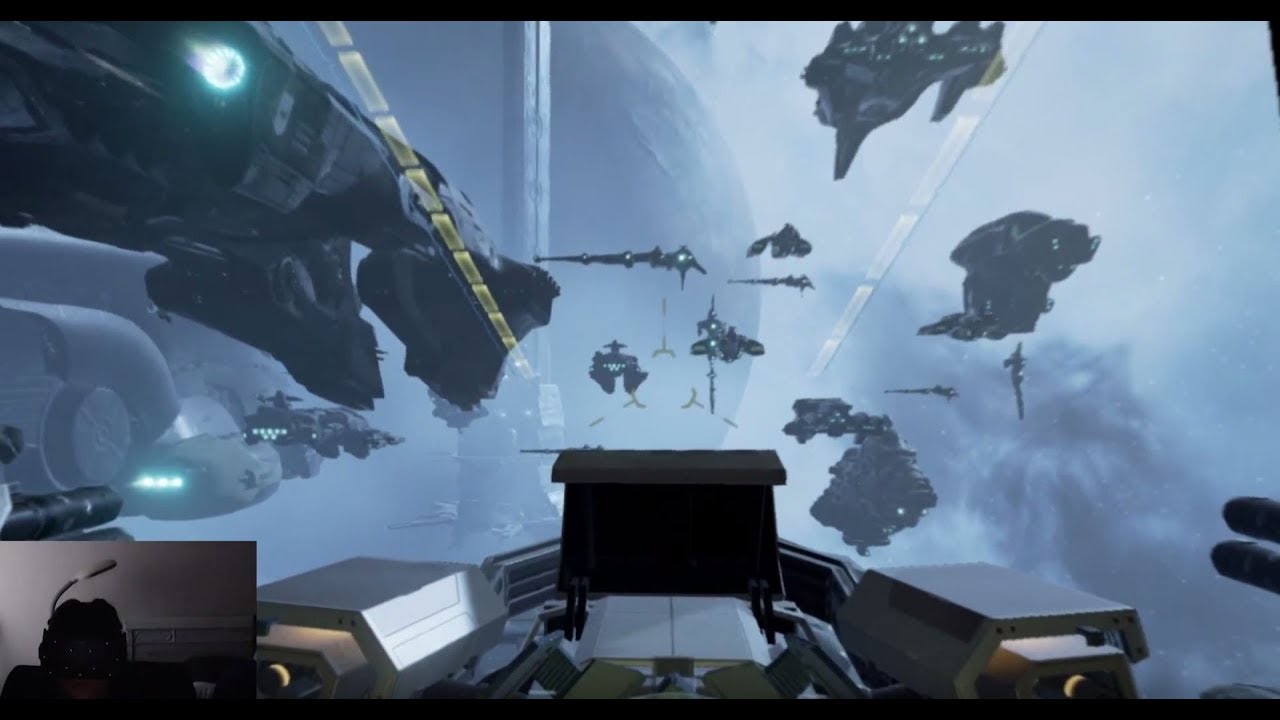 EVE: Valkyrie (VR) pt 1 - Basic Training, First Two Recall Missions (Solo), and Multiplayer Combat