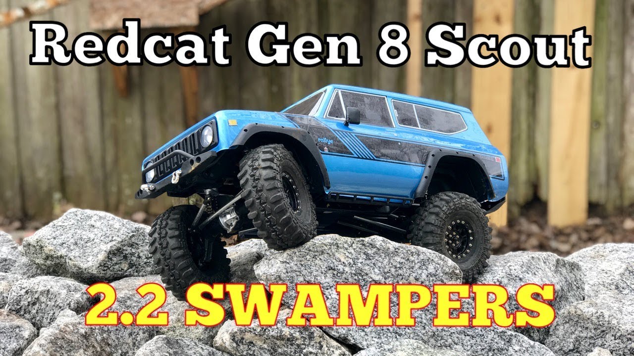 Redcat Gen 8 Scout with 2.2 SWAMPERS!!