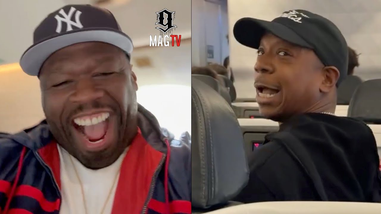 50 Cent подшутил над Ja Rule после того, как Тони Яйо и Дядя Мурда вытолкнули его из самолета! ✈️