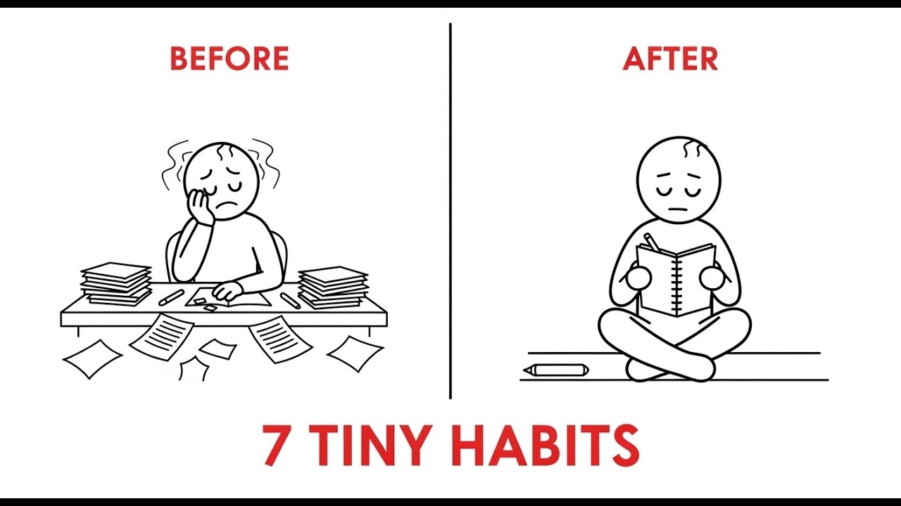 7 Tiny Habits That Quietly Upgrade Your Life in 30 Days