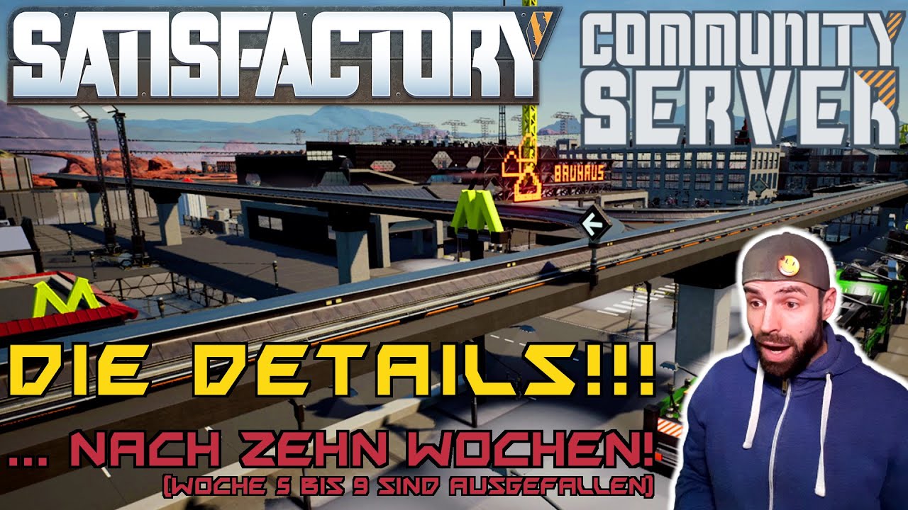 Das wird eine RICHTIGE STADT !!! - Woche 10 in Tr1ggi's Satisfactory Community Server
