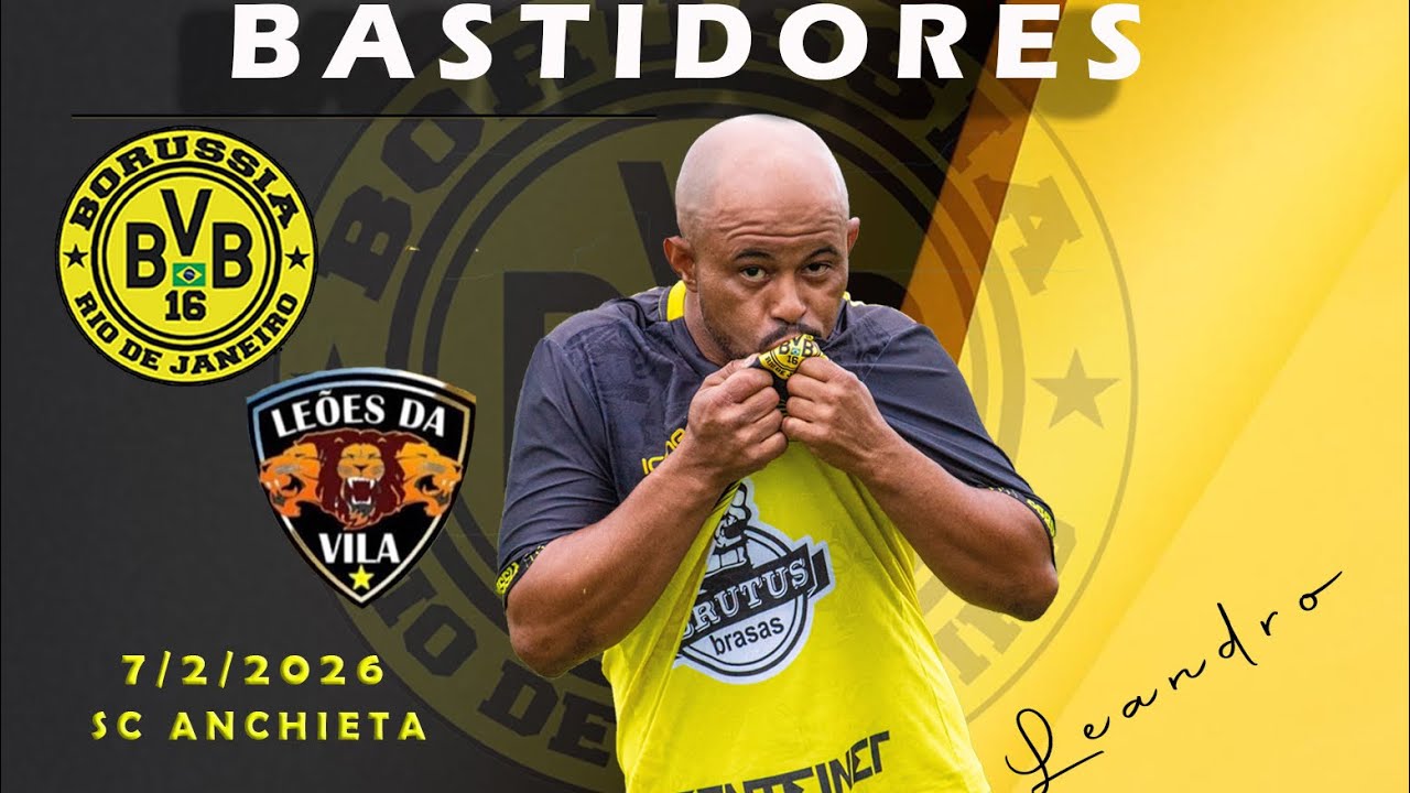 BASTIDORES BORUSSIA RIO DE JANEIRO 4x2 LEÕES DA VILA - SC ANCHIETA - 7/2/2026