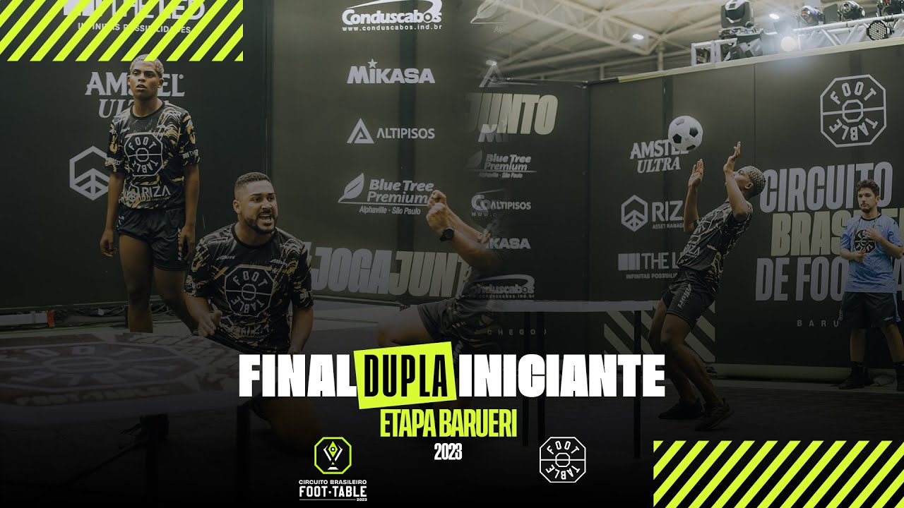 FINAL DUPLA INICIANTE  - #CBFOOT  BARUERI - SP
