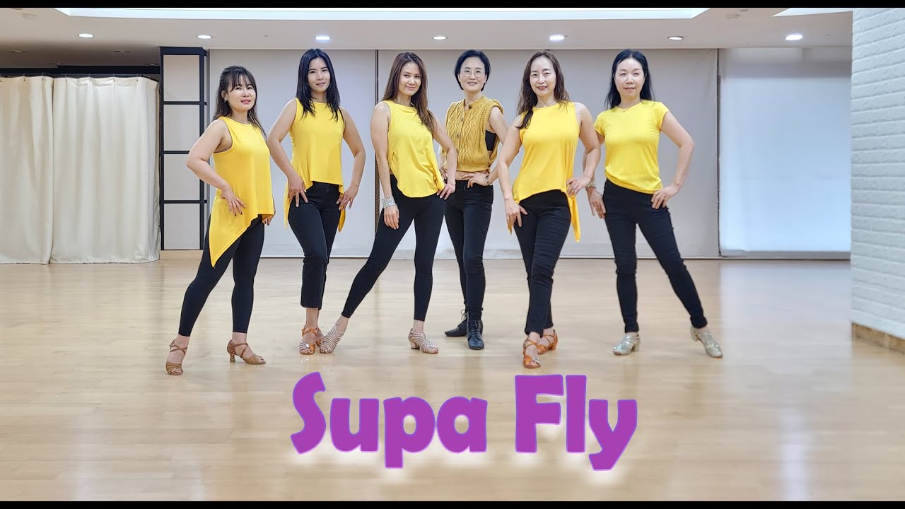 SUPA FLY - LOW INTERMEDIATE LINEDANCE (Jill Babinec & Jo Thompson Szymanski)