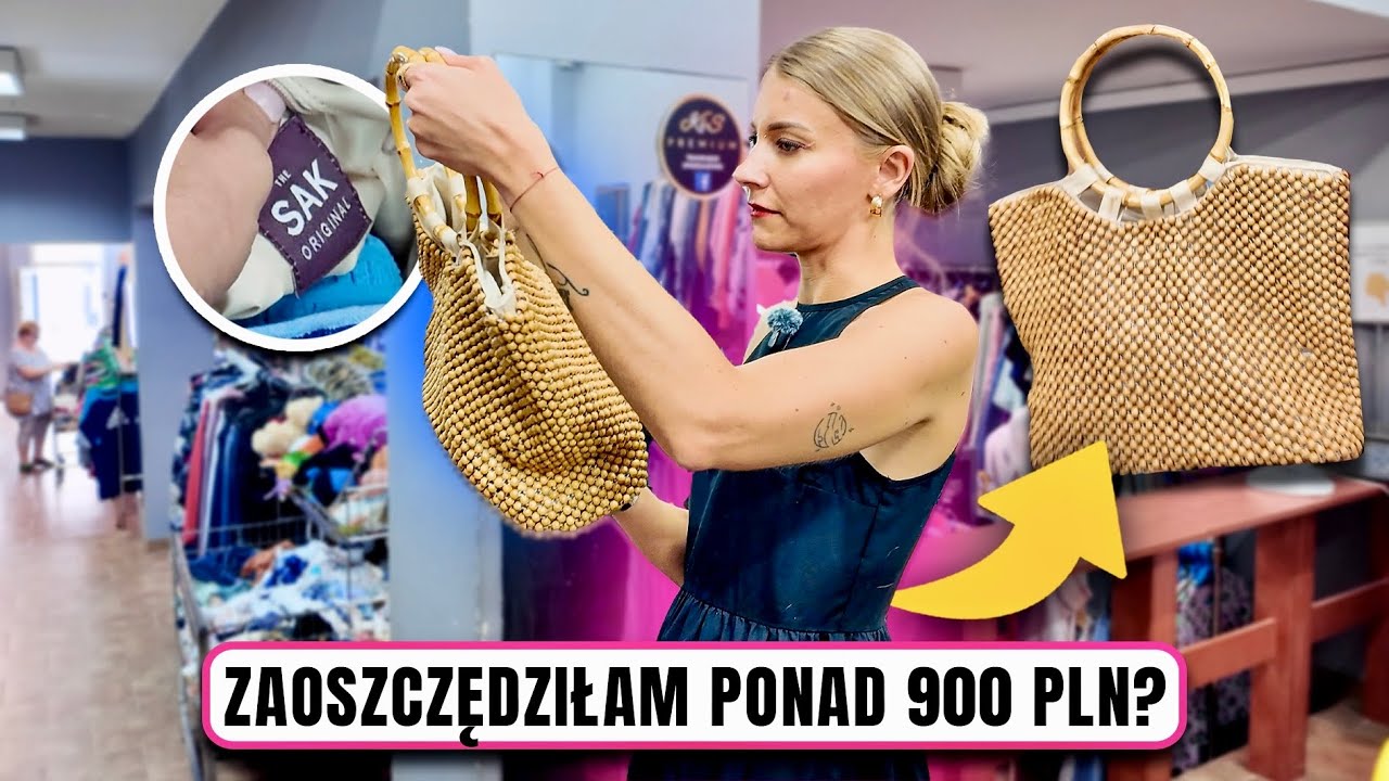 KUPIŁAM TOREBKĘ ZA 31,85 ZŁ ZAMIAST 900 ZŁ W LUMPEKSIE?! 😱 *łowy lumpeksowe w KiS Second Hand*