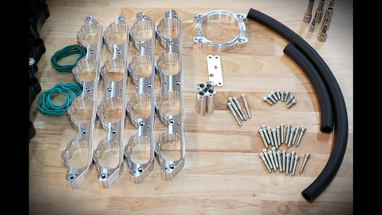SP Machining Co - 2018+ GT Intake Adapter Kit - Install and Instructions.