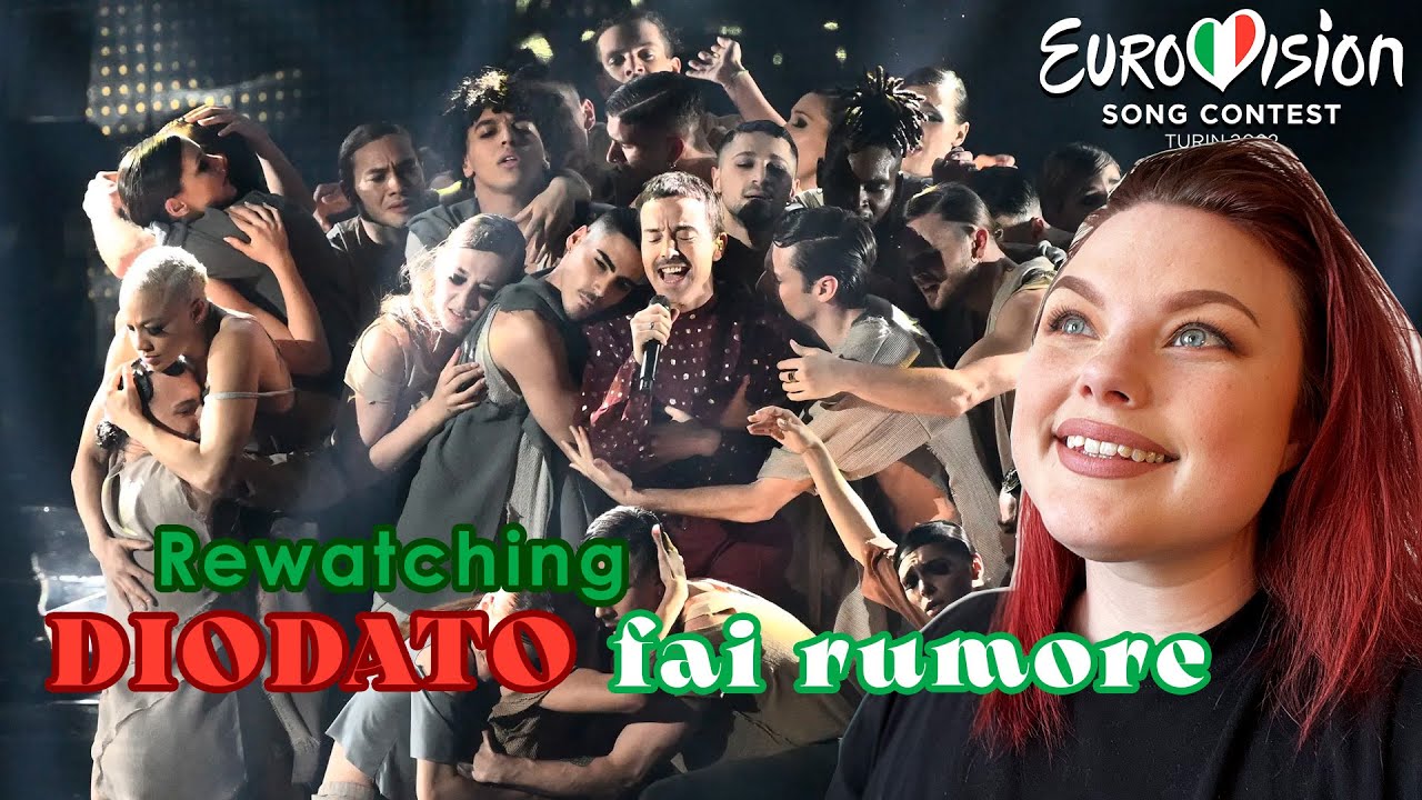 REWATCHING DIODATOs FAI RUMORE / EUROVISION 2022