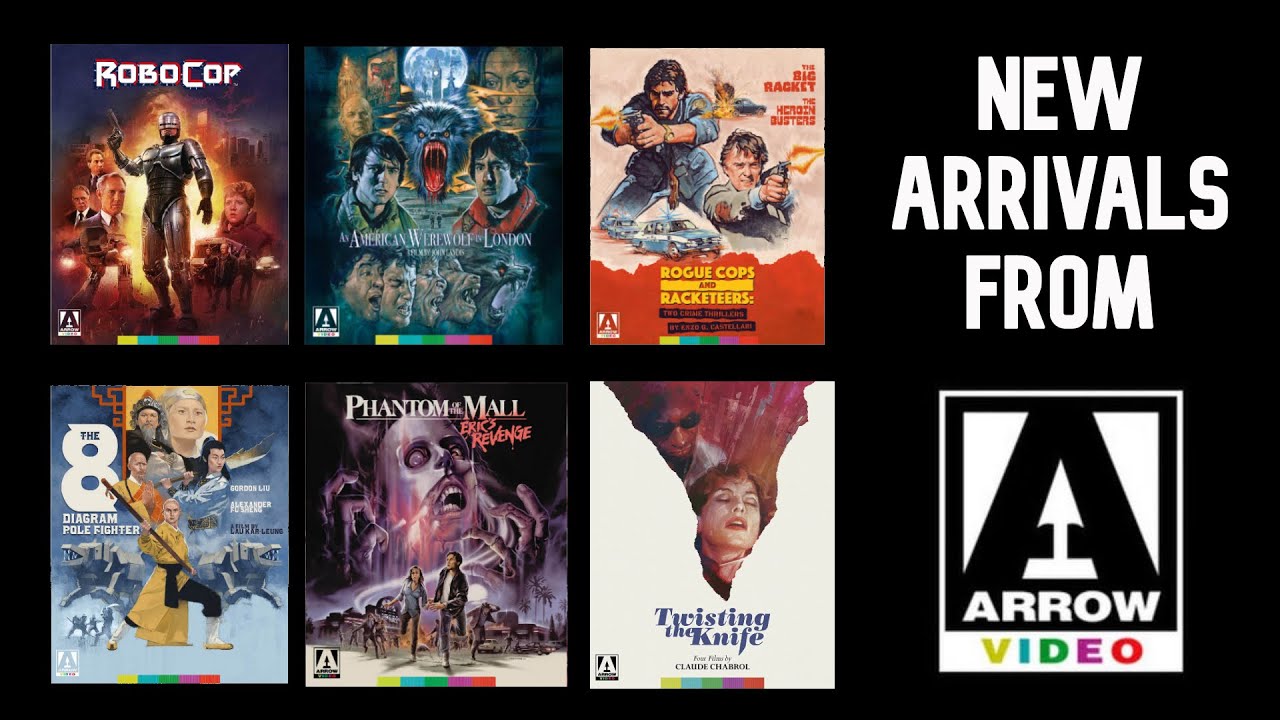 New 4K and Blu-ray Releases From Arrow Video!