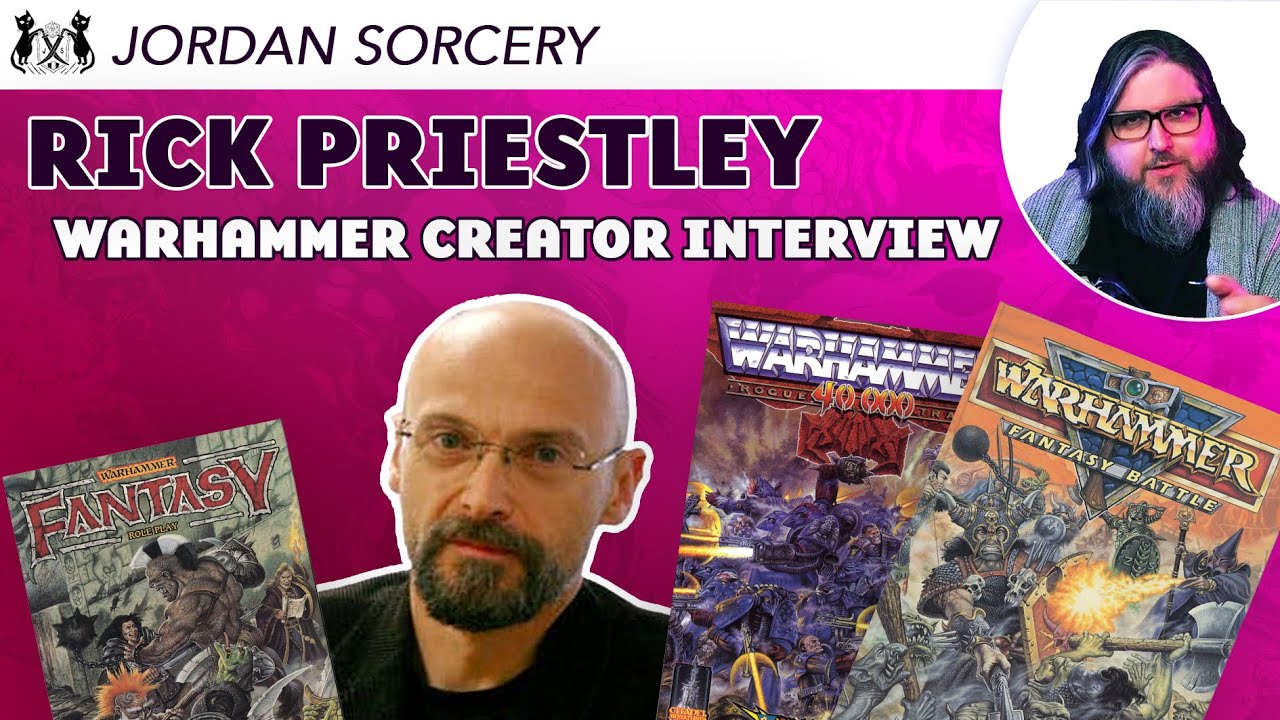 Warhammer's Creator | Rick Priestley in Conversation with Jordan Sorcery